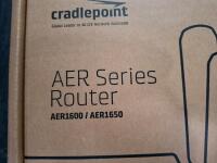 Cradlepoint AER1600 Enterprise 4G LTE Router, Dual-Band Wi-Fi 5, 940 Mbps Throughput - 4
