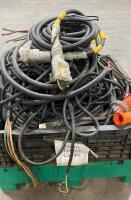 Heavy Duty Semi Trailer Power Cables, 25&ndash;50ft, 5 Conductor, 3-Phase Pin & Sleeve Connectors - 3