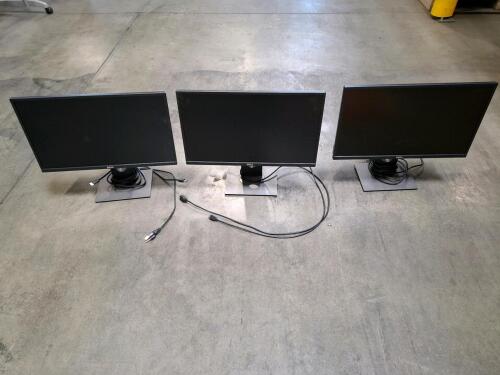 Dell 23" IPS P Series Monitors, Full HD 1920x1080, Adjustable Stand, VGA/HDMI/DP/USB Hub