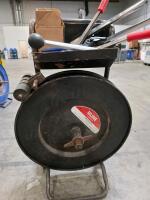 Uline H-39 Industrial Strapping Cart with Tools and Seals, 10" Wheels, 25" x 18.5" x 39" - 2