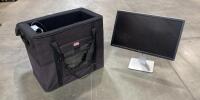 Dell P2414Hb 24" IPS LCD Monitor, Full HD, Stand, Gator Soft Case, Keyboard, Cables, 2016