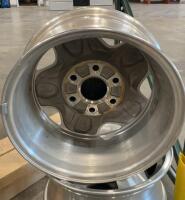 Used 5-Spoke 8-Lug Alloy Truck/Van Wheels, Set of 4 - 3