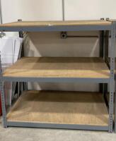 Heavy-Duty Metal Storage Shelving Unit, 72"x24"x72", 3 Adjustable Shelves, 2,400 lb. Capacity