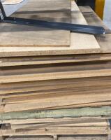 Selective Pallet Rack System with Wire Decks & Particleboard Shelves, Approx. 8 ft Beams, Gray - 3