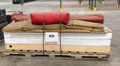 Trade Show Booth- Wooden - Heavy Canvases- Frame