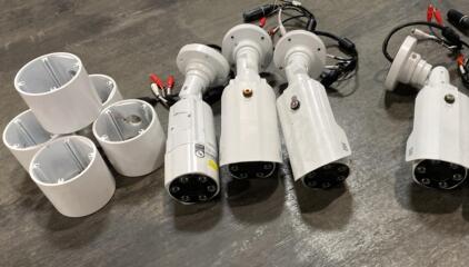 (4) Digital Watchdog 4MP IP Bullet Security Camera DWC-MB48WiATW, IP67, PoE, 2.8mm, IR, MAC A8DC5A003252