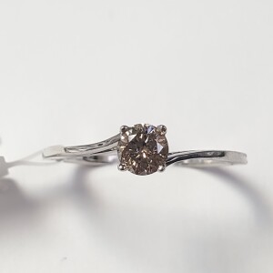 $1625 10K Diamond (0.32Ct,I1,Brown) Ring