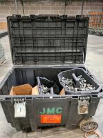 Bulk Lot RF Coax Cables & 250 Fixed Attenuators in Heavy-Duty Rolling Lockable Storage Case