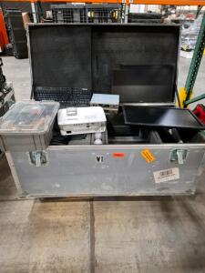 BenQ Projector, 2x Acer Monitors, Sennheiser EW 300 G3 Receivers, Complete AV Event Kit, Flight Case