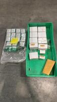 Assorted Industrial Fasteners: 1/4"-20 Hex Button Head Cap Screws, Hex Cap Screws, Wing Nuts