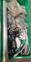 Bulk Lot SMA BNC RF Cables, Connectors, Adapters, Power Supplies, Aluminum Mast, 20+ Pieces - 2