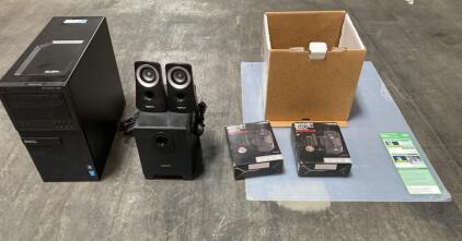 Dell Optiplex XE2 Tower i5, Logitech Z313 2.1 Speaker System, 2 weBoost 4G-S Vehicle Signal Boosters