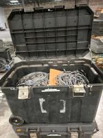 Bulk Lot 475 I-TESS II Y-Cable Assemblies, LEMO/Fischer Connectors, with Wheeled Hard Case