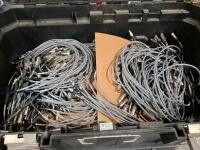 Bulk Lot 475 I-TESS II Y-Cable Assemblies, LEMO/Fischer Connectors, with Wheeled Hard Case - 2