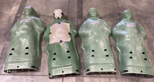 Mannequin Target / Training Dummy, Green, Approx. 4ft, Plastic Composite