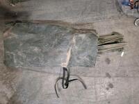 Large Lot Industrial Rigging & Grounding Hardware&mdash;Steel Cable, Turnbuckles, Clamps, Anchor Rods - 11