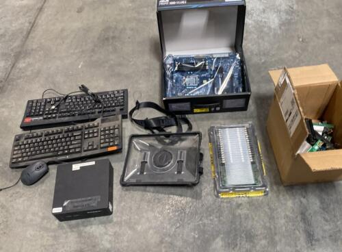 ASUS PRIME X299-DELUXE II Motherboard, Supermicro Mini PC, Cherry Keyboards, Server RAM Lot