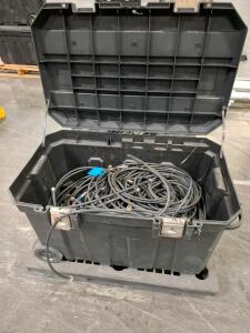 Stanley Mobile Tool Chest with Coaxial Cables, Various Lengths, BNC Connectors