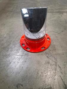 Avlite AV-OL-70-R Solar-Powered LED Aviation Obstruction Light, 10 cd, Red, IP68