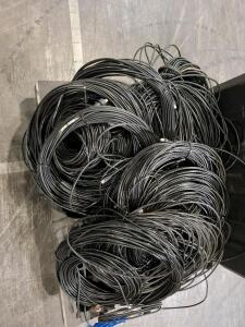 Bulk Lot Outdoor Cat5e FTP Ethernet Cables, Black, RJ45 Connectors, Various Lengths, Shielded