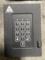 Apricorn Aegis Padlock Fortress 500GB USB 3.0 Encrypted External Hard Drive, FIPS 140-2 Level 2 - 2