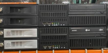 2U Rackmount Server/Storage Units with Thermaltake Hot-Swap Bays and LG M-DISC Optical Drives