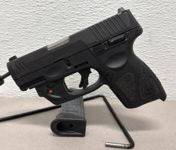 Taurus G3c 9mm Pistol, 3.2" Barrel, 12+1 Cap, Viridian Laser, Serial ACA477379