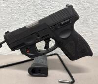 Taurus G3c 9mm Pistol, 3.2" Barrel, 12+1 Cap, Viridian Laser, Serial ACA477379