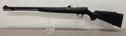 CVA Buckhorn Magnum .50 Cal Muzzleloader, 24" Blued Barrel, Fiber Optic Sights