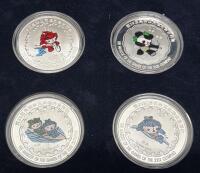 Beijing 2008 Olympic Mascot 40-Coin 1oz Silver Set COA Box China XXIX Olympiad Complete - 8
