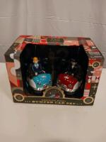 FAO Schwarz Nostalgic Model Bumper Car Set - Remote Control, Sound Effects, Driver Ejection Feature
