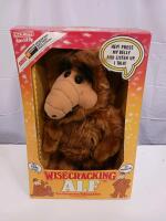 Coleco 1987 Wisecracking ALF 18" Talking Plush Doll with Original Box - 2