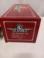 Lionel 1520 Searchlight Car, Standard Gauge, 1989, Stamped Metal, Twin Illuminated Lights - 3