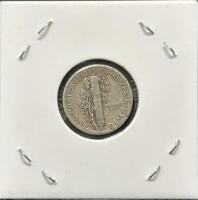 (2) 1942 Mercury Dimes 90% Silver U.S. Ten Cent Coin, Winged Liberty Head Design - 3