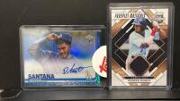 Dennis Santana Topps Chrome Rookie Autograph Los Angeles Dodgers RC - 6
