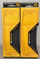 (2) Daniel Defense 32-Round AR-15 Magazines, Carbon-Fiber Polymer, Black