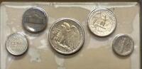 WWII Coin Series Set: 1943 Steel Penny, Jefferson Nickel, Walking Liberty Half, Washington Quarter, 1944 Mercury Dime - 4