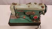 Sewmor Automatic Zig-Zag Electric Sewing Machine, 1950s Japan, Serial #633345 Sp-11 - 2