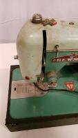 Sewmor Automatic Zig-Zag Electric Sewing Machine, 1950s Japan, Serial #633345 Sp-11 - 3