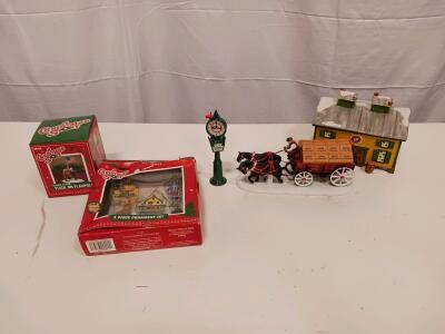 Vintage Heinz and NECA Christmas Village Collectibles &ndash; Buildings, Figurines, and Ornaments