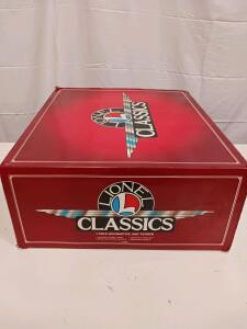 Lionel Classics I-390E O-Gauge Locomotive & Tender, Brass Accents, Original Box, 1990s Reissue