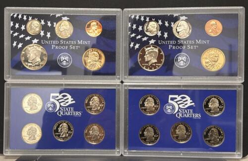 2002 & 2003 United States Mint Proof Set and 50 State Quarters Proof Set