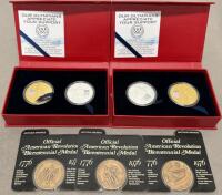 Team USA 2010 Vancouver Olympic Commemorative Medal Sets & Bicentennial 1976 Bronze Medals