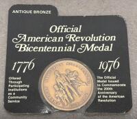 Team USA 2010 Vancouver Olympic Commemorative Medal Sets & Bicentennial 1976 Bronze Medals - 11