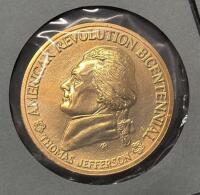 1976 American Revolution Bicentennial Medals &ndash; U.S. Mint & Franklin Mint, Bronze & Silver, Original Packaging - 5