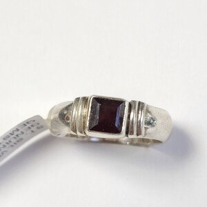 $100 Silver Garnet Ring