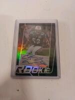 2018 Panini Kyle Lauletta RC Patch Auto /349 & Leaf Cody Thompson Rookie Autograph Football Cards - 3