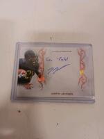 2018 Panini Kyle Lauletta RC Patch Auto /349 & Leaf Cody Thompson Rookie Autograph Football Cards - 4