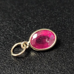 $600 10K Ruby(1ct) Pendant