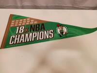 Sports Pennant Collection: Celtics 2024 Champs, Knicks 2025 Playoffs, Packers 2003 NFC North - 2